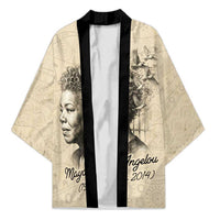 Maya Angelou Kimono I Know Why The Caged Bird Sings - Wonder Print Shop