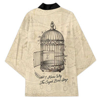 Maya Angelou Kimono I Know Why The Caged Bird Sings - Wonder Print Shop
