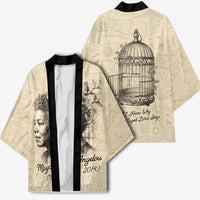 Maya Angelou Kimono I Know Why The Caged Bird Sings - Wonder Print Shop