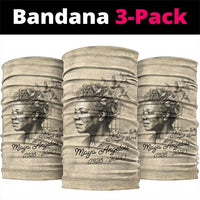 Maya Angelou Neck Gaiter I Know Why The Caged Bird Sings - Wonder Print Shop