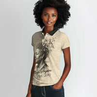 Maya Angelou Women Polo Shirt I Know Why The Caged Bird Sings - Wonder Print Shop