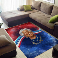 Maya Angelou Area Rug Inspirational Life Mission Quote Celebration of Joy Passion and Compassion - Wonder Print Shop