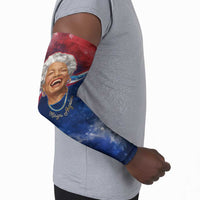 Maya Angelou Arm Sleeves Inspirational Life Mission Quote Celebration of Joy Passion and Compassion - Wonder Print Shop