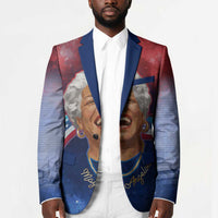 Maya Angelou Blazer Inspirational Life Mission Quote Celebration of Joy Passion and Compassion - Wonder Print Shop
