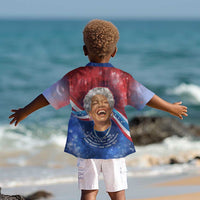 Maya Angelou Kid Hawaiian Shirt Inspirational Life Mission Quote Celebration of Joy Passion and Compassion - Wonder Print Shop
