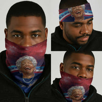 Maya Angelou Neck Gaiter Inspirational Life Mission Quote Celebration of Joy Passion and Compassion - Wonder Print Shop