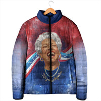 Maya Angelou Padded Jacket Inspirational Life Mission Quote Celebration of Joy Passion and Compassion - Wonder Print Shop