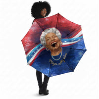 Maya Angelou Umbrella Inspirational Life Mission Quote Celebration of Joy Passion and Compassion - Wonder Print Shop