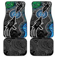 Torest Trait Islands Mix Crocodine Aboriginal Pattern Car Mats - Wonder Print Shop