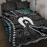 Torest Trait Islands Mix Crocodine Aboriginal Pattern Quilt Bed Set - Wonder Print Shop