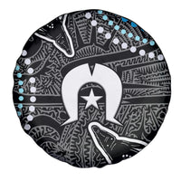 Torest Trait Islands Mix Crocodine Aboriginal Pattern Spare Tire Cover - Wonder Print Shop