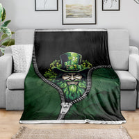 The Irish Man 3D Zip Art Blanket