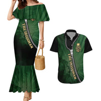 The Irish Man 3D Zip Art Couples Matching Mermaid Dress and Hawaiian Shirt - Wonder Print Shop