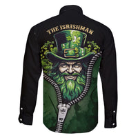 The Irish Man 3D Zip Art Family Matching Off Shoulder Short Dress and Hawaiian Shirt - Wonder Print Shop