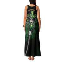 The Irish Man 3D Zip Art Family Matching Tank Maxi Dress and Hawaiian Shirt - Wonder Print Shop