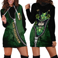 The Irish Man 3D Zip Art Hoodie Dress - Wonder Print Shop