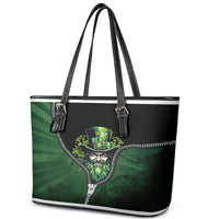 The Irish Man 3D Zip Art Leather Tote Bag - Wonder Print Shop