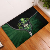 The Irish Man 3D Zip Art Rubber Doormat - Wonder Print Shop