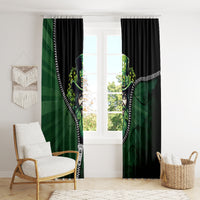 The Irish Man 3D Zip Art Window Curtain - Wonder Print Shop