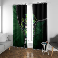 The Irish Man 3D Zip Art Window Curtain - Wonder Print Shop
