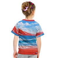 Coqui Frog Puerto Rico Flag Kid T Shirt Taino Boricua Puerto Rican
