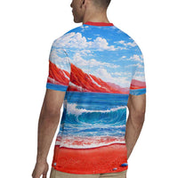 Coqui Frog Puerto Rico Flag Rugby Jersey Taino Boricua Puerto Rican