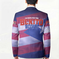 Benito Bowl Fan Gear Blazer with Puerto Rican Flag Football Graphic