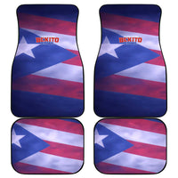 Benito Bowl Fan Gear Car Mats with Puerto Rican Flag Football Graphic
