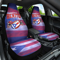 Benito Bowl Fan Gear Car Seat Cover with Puerto Rican Flag Football Graphic