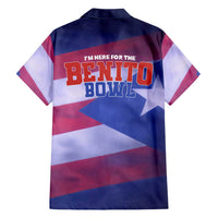 Benito Bowl Fan Gear Hawaiian Shirt with Puerto Rican Flag Football Graphic