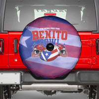 Benito Bowl Fan Gear Spare Tire Cover with Puerto Rican Flag Football Graphic