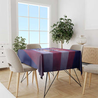Benito Bowl Fan Gear Tablecloth with Puerto Rican Flag Football Graphic