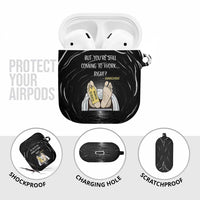 Funny Workplace Meme Office Humor Manager AirPods Case Employee Job Joke Worked to Death