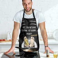 Funny Workplace Meme Office Humor Manager Apron Employee Job Joke Worked to Death