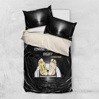 Funny Workplace Meme Office Humor Manager Bedding Set Employee Job Joke Worked to Death