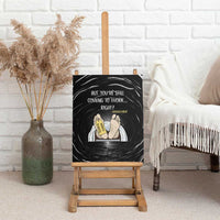 Funny Workplace Meme Office Humor Manager Canvas Wall Art Employee Job Joke Worked to Death