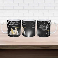 Funny Workplace Meme Office Humor Manager Ceramic Mug Employee Job Joke Worked to Death