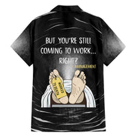 Funny Workplace Meme Office Humor Manager Hawaiian Shirt Employee Job Joke Worked to Death