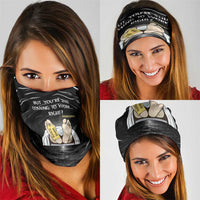 Funny Workplace Meme Office Humor Manager Neck Gaiter Employee Job Joke Worked to Death
