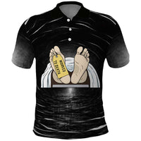 Funny Workplace Meme Office Humor Manager Polo Shirt Employee Job Joke Worked to Death