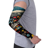 My First Cruise 2026 Arm Sleeves Vacation Groovy Family Cruise Ship