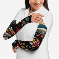 My First Cruise 2026 Arm Sleeves Vacation Groovy Family Cruise Ship