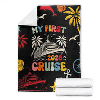 My First Cruise 2026 Blanket Vacation Groovy Family Cruise Ship