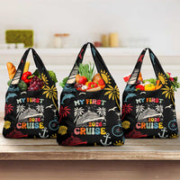 My First Cruise 2026 Grocery Bag Vacation Groovy Family Cruise Ship