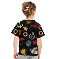 My First Cruise 2026 Kid T Shirt Vacation Groovy Family Cruise Ship
