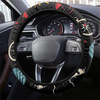 My First Cruise 2026 Steering Wheel Cover Vacation Groovy Family Cruise Ship