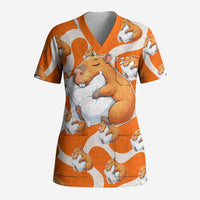 Capybara Sleep Scrub Top Sleepybara Nightdress