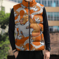 Capybara Sleep Sleeveless Puffer Jacket Sleepybara Nightdress