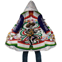 Cinco De Mayo Sugar Skull Mariachi Cloak Mexican Fiesta Floral Skeleton Guitar Folk Art