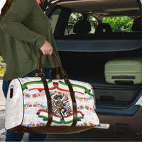 Cinco De Mayo Sugar Skull Mariachi Travel Bag Mexican Fiesta Floral Skeleton Guitar Folk Art